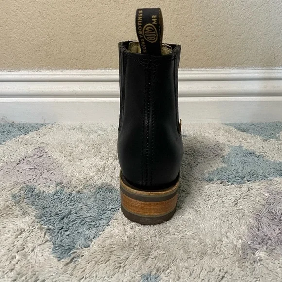 Western rodeó boot square toe - Picture 5 of 6